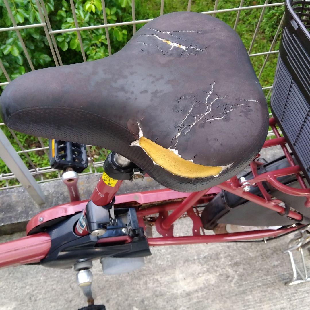 パナソニック電動アシスト自転車 ギュットミニDX 後バスケット付き