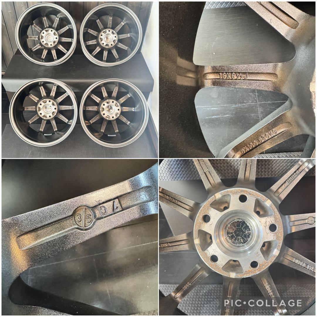 ブランドルライン　16×6.5J 5穴 pcd114.3 ET35 ハブ径73㍉