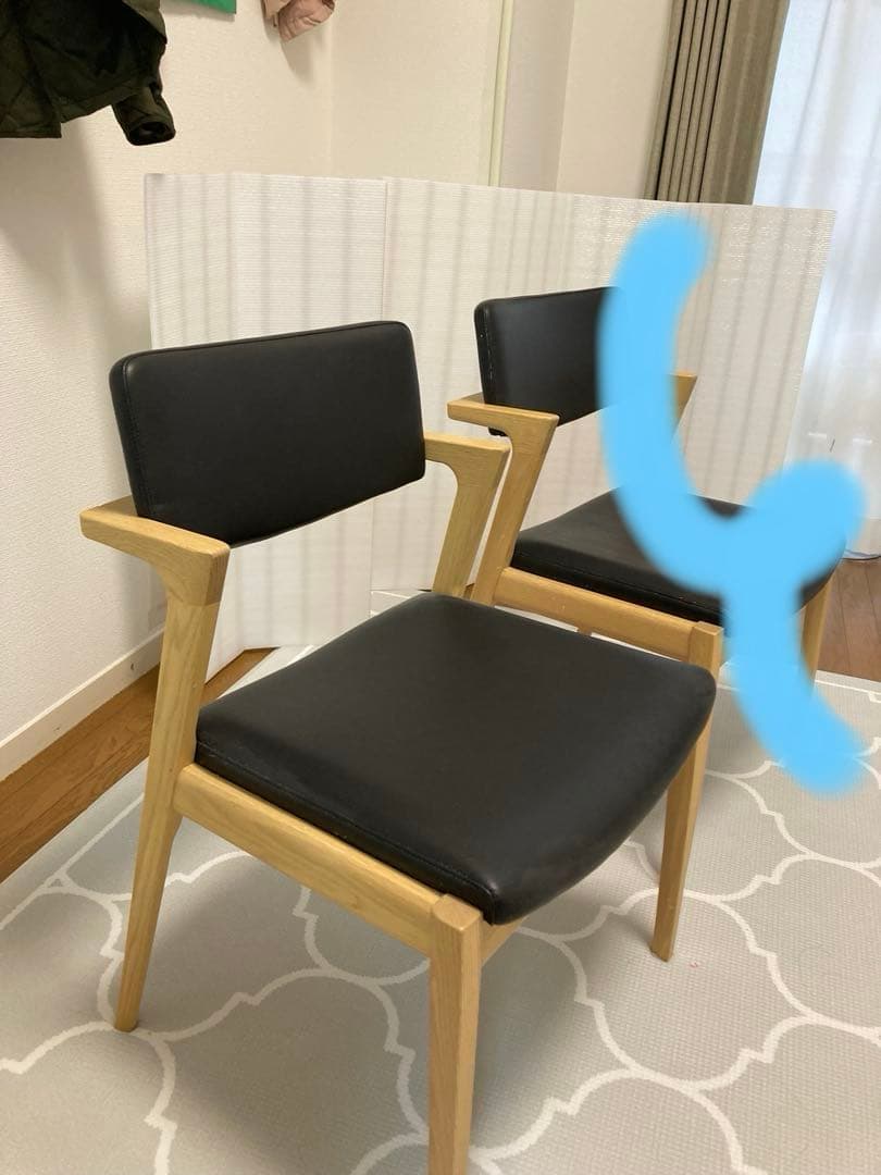 ⭐︎専用⭐︎富士ファニチア　ダイニングチェア1/2