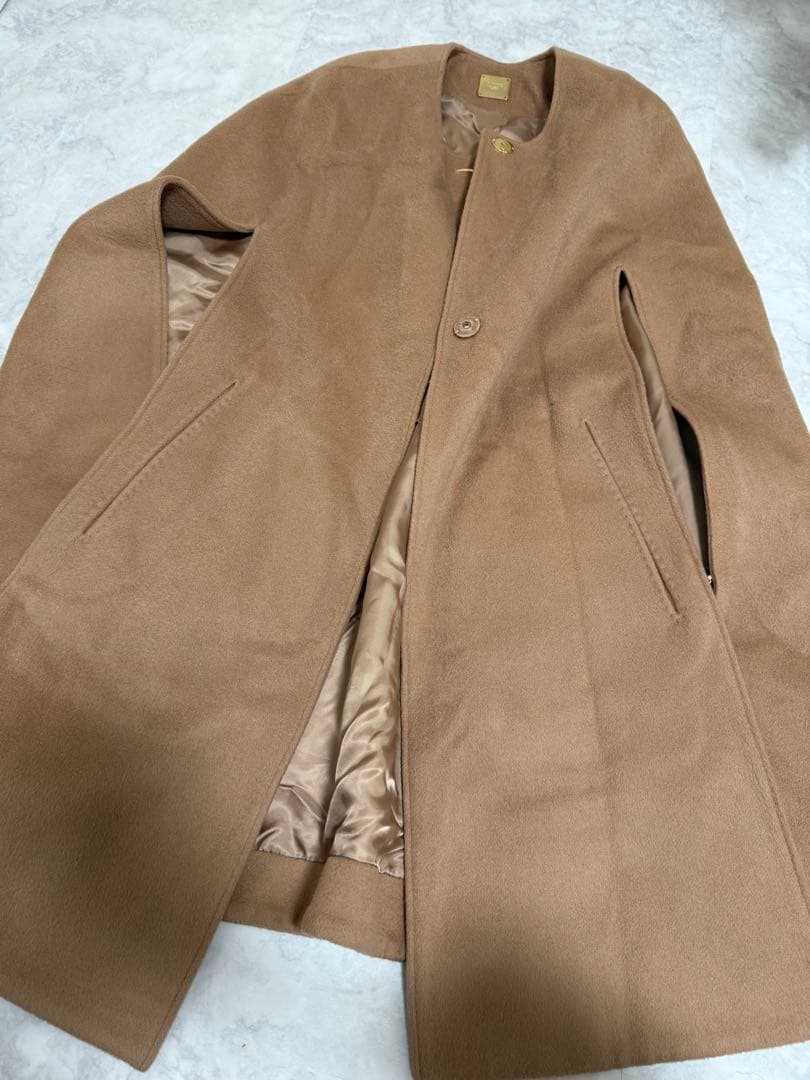 ◾️ Deuxieme Classe ウールビーバーマントコート◆