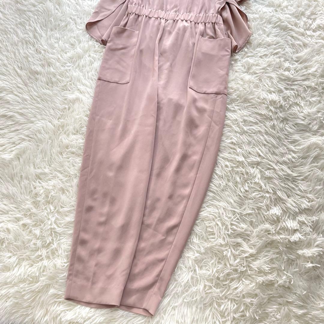 高級感✨ebure エブール オールインワン ピンク ジャンプスーツ 36 近年