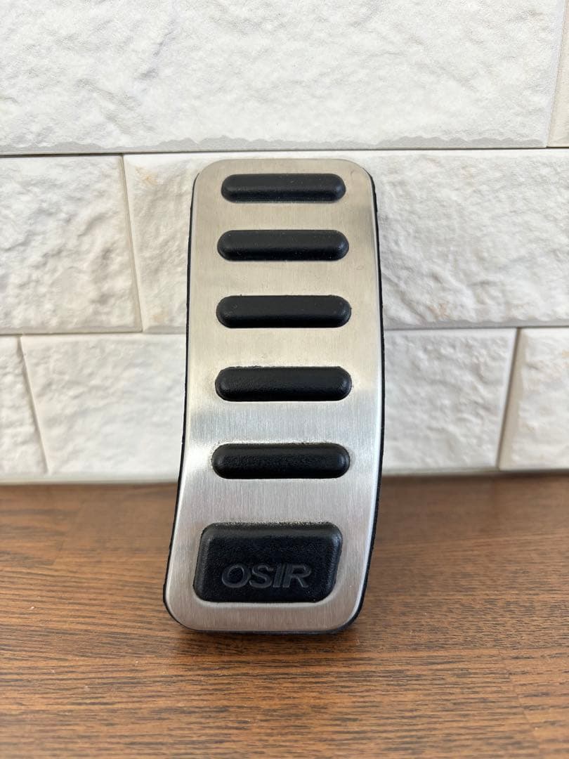 OSIR ステンレス　アクセル・ブレーキペダルカバー2個セット