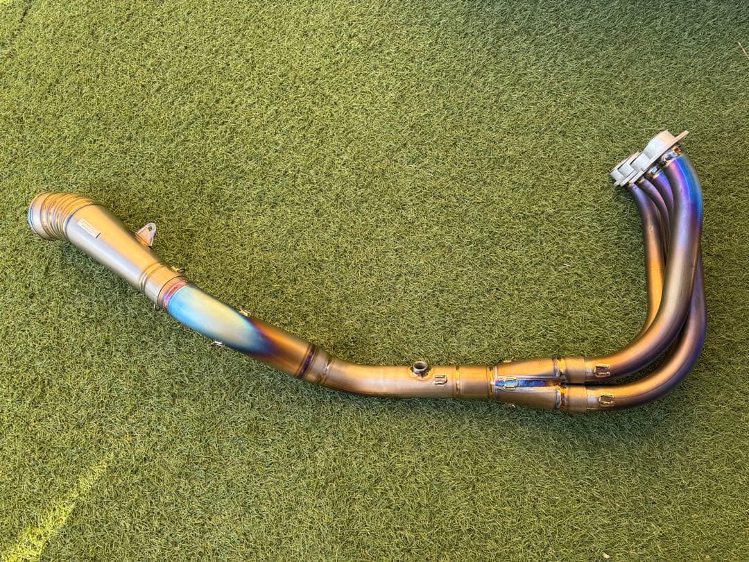 Z900RS アサヒナレーシング フルチタンEX GPメガフォン　別注エンブレム