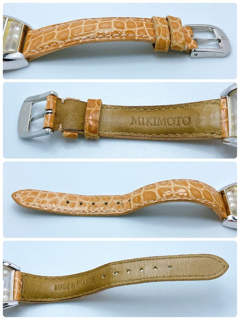 584 ミキモト　パールウォッチ　6P パール　クォーツ　腕時計