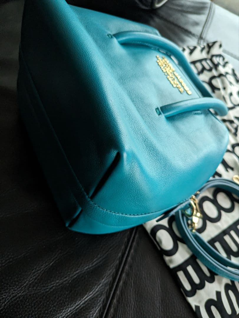 MARC JACOBS ターコイズ ショルダーバッグ