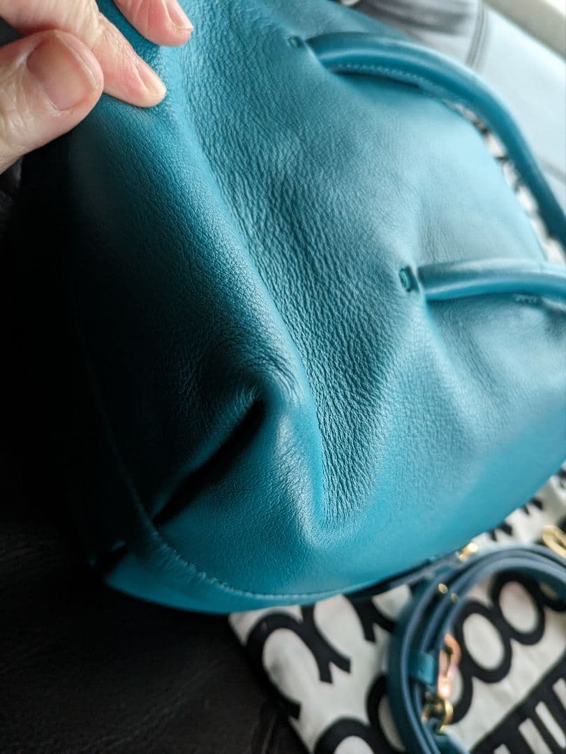 MARC JACOBS ターコイズ ショルダーバッグ