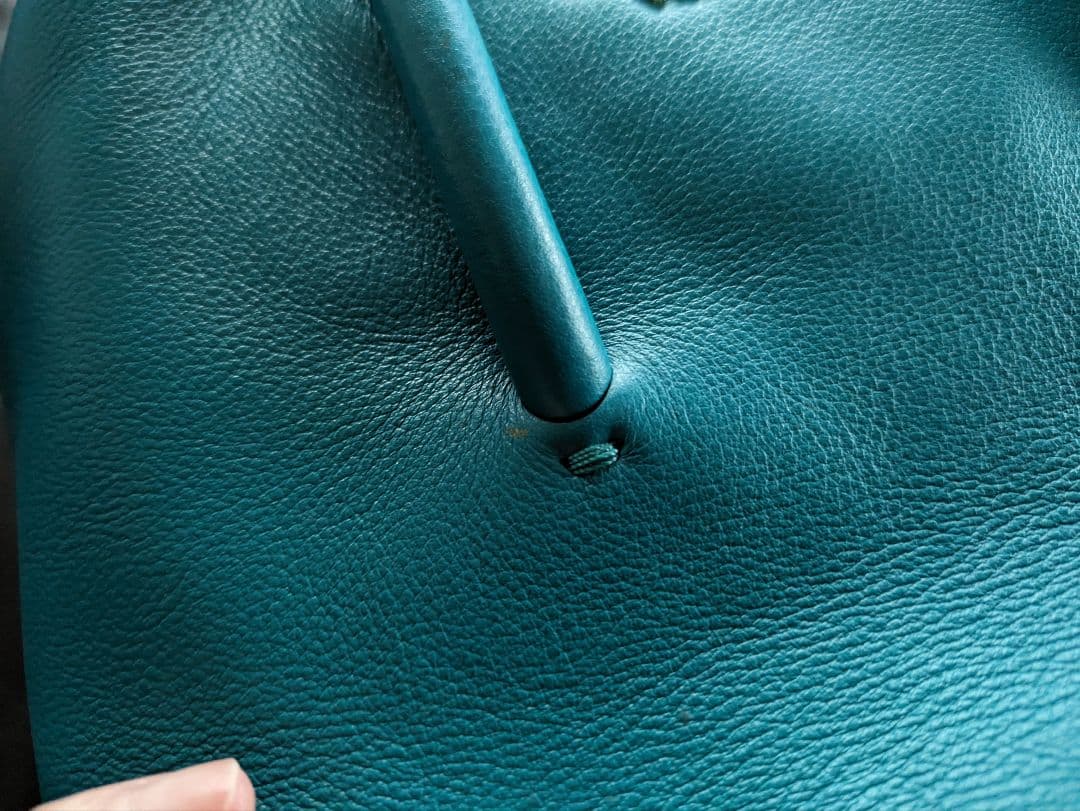 MARC JACOBS ターコイズ ショルダーバッグ