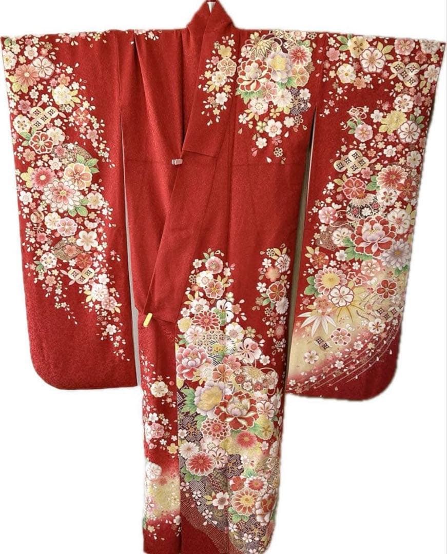 値下げ中・振袖6点♡成人式 フルセット♡赤