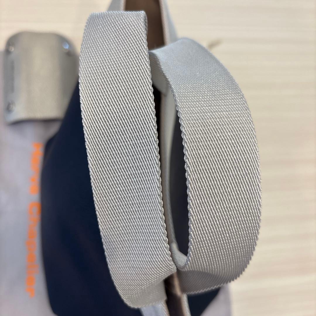 美品エルベシャプリエ　707GP ネイビーシルバー