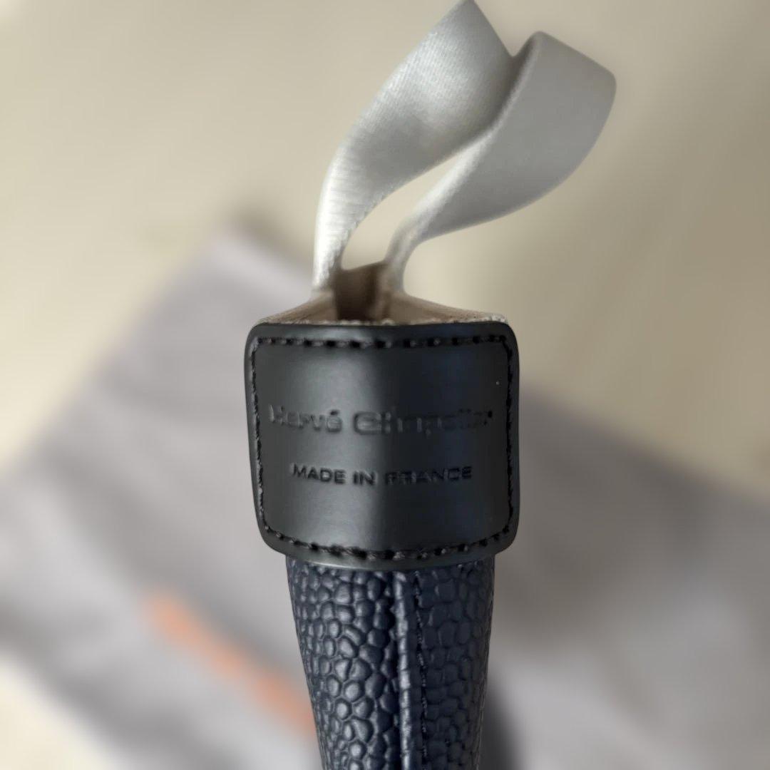 美品エルベシャプリエ　707GP ネイビーシルバー