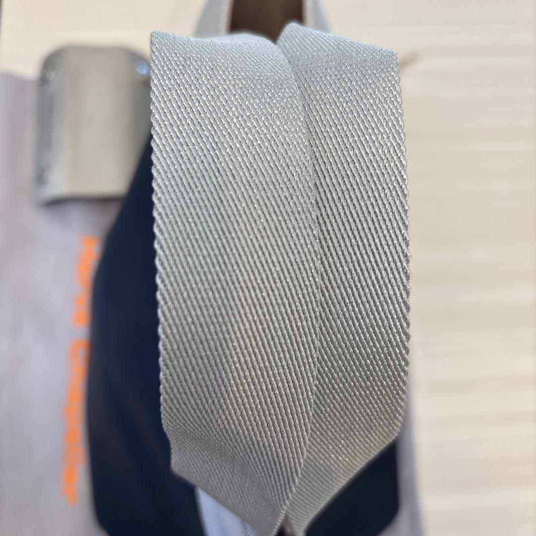 美品エルベシャプリエ　707GP ネイビーシルバー