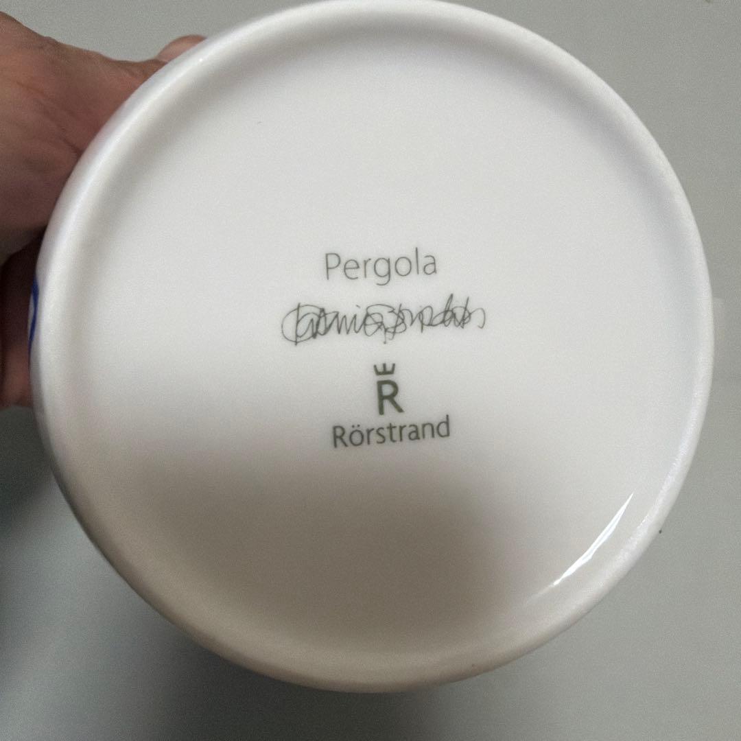 廃盤　ロールストランド　 ペルゴラマグカップ