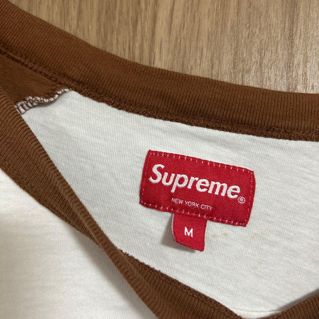 トップス Supreme Demon Raglan L/S Top \"White\"