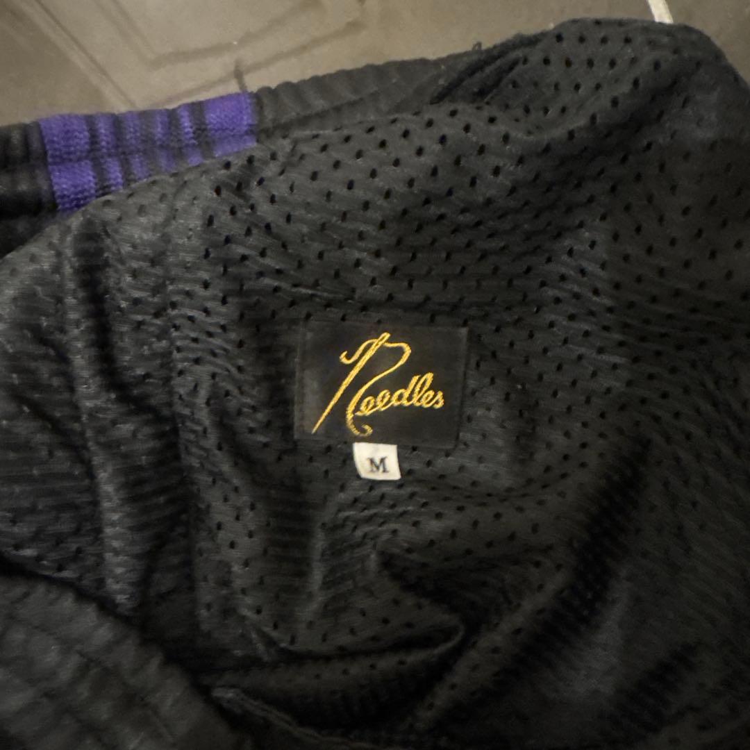 needles スウェットパンツ 紫 M
