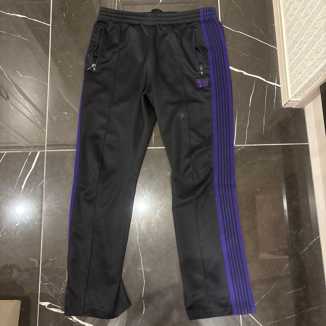 needles スウェットパンツ 紫 M