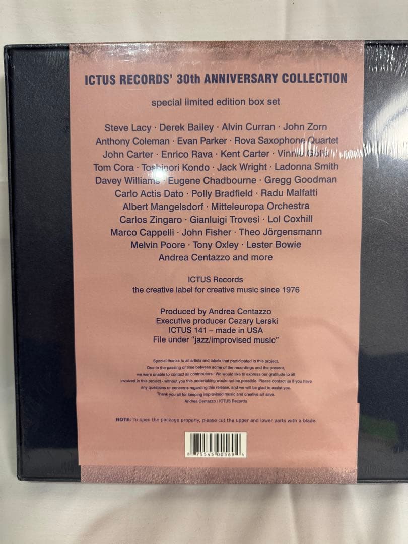 洋楽 ICTUS RECORDS 30th ANNIVERSARY COLLEOTIO