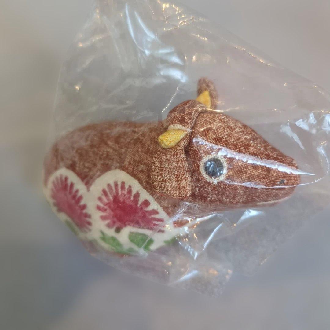 【メルカ】【十二支セット】真工藝　木版手染めぬいぐるみ　干支シリーズ・仔