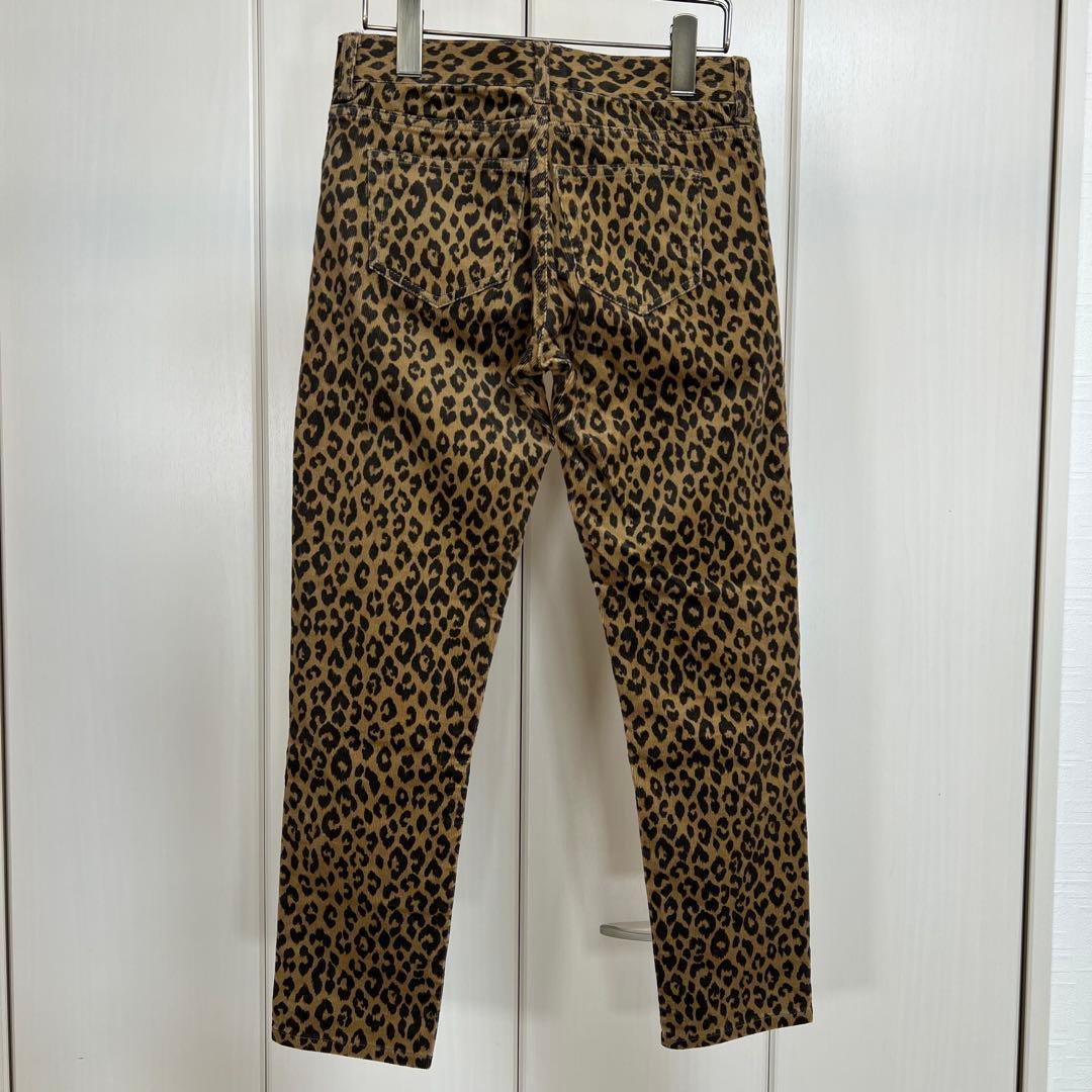 SAINT LAURENT PARIS 14AW レオパード コーデュロイパンツ