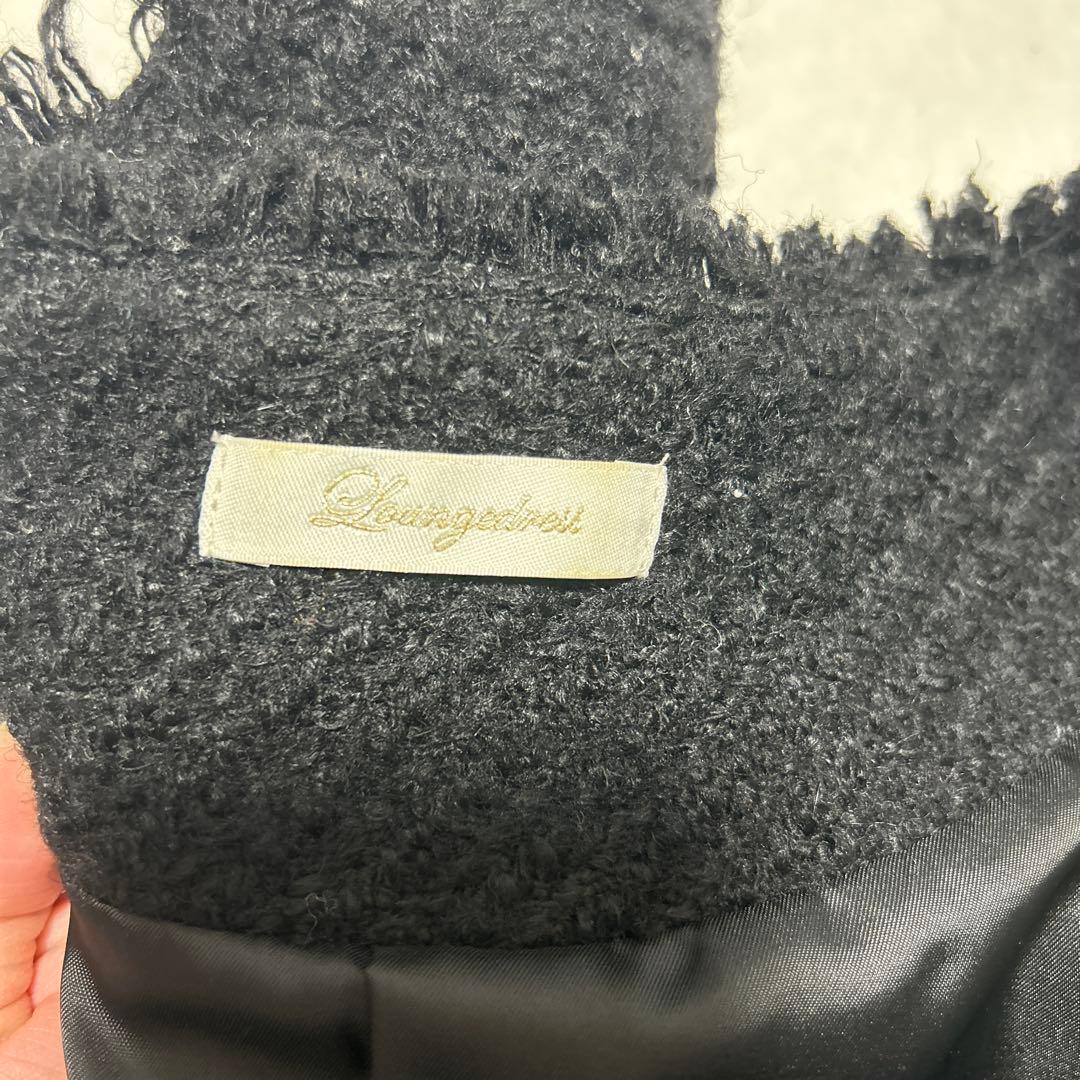 rirariraさま　Loungedress ツイードジャケットブラック