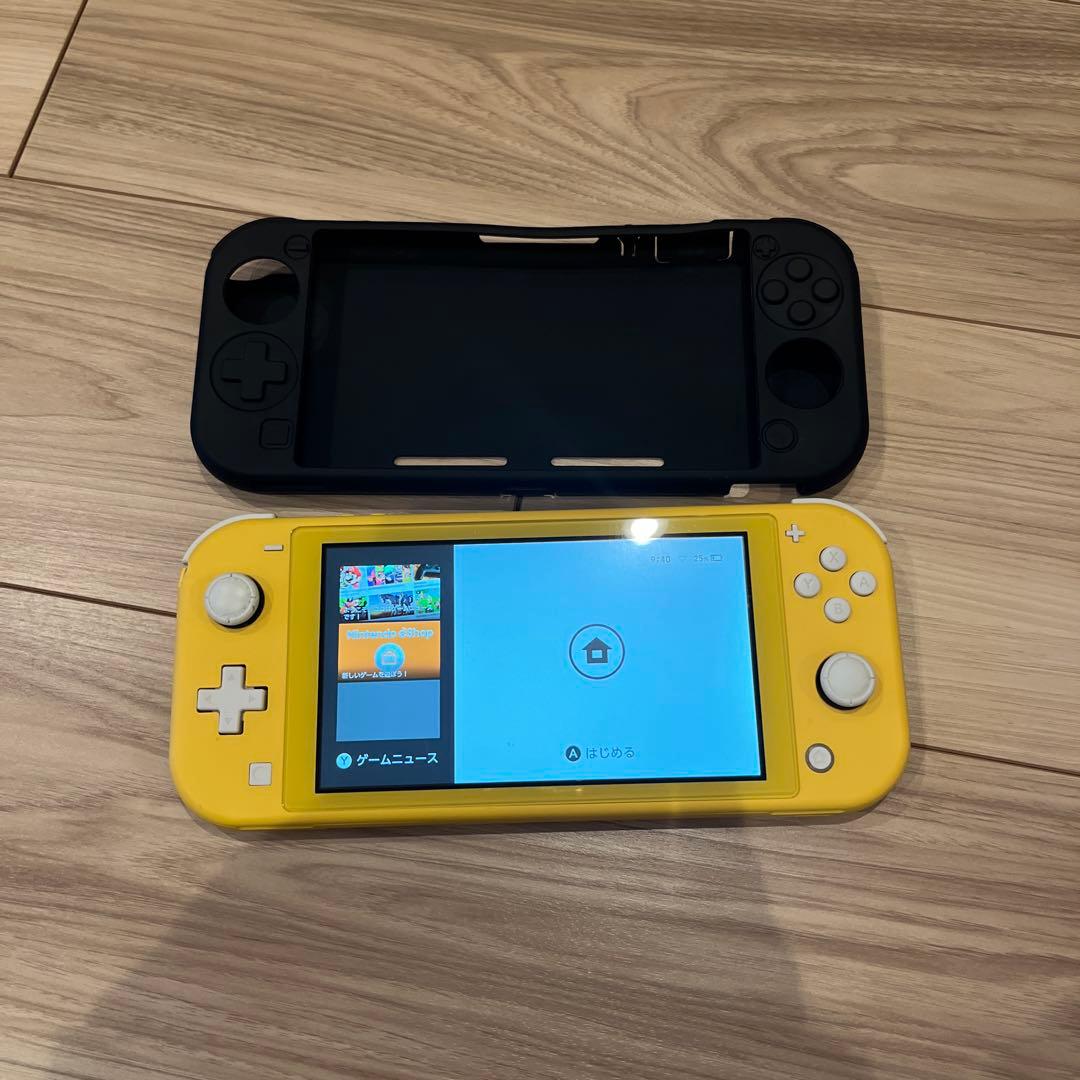 Nintendo Switch Lite イエロー 本体とカバー