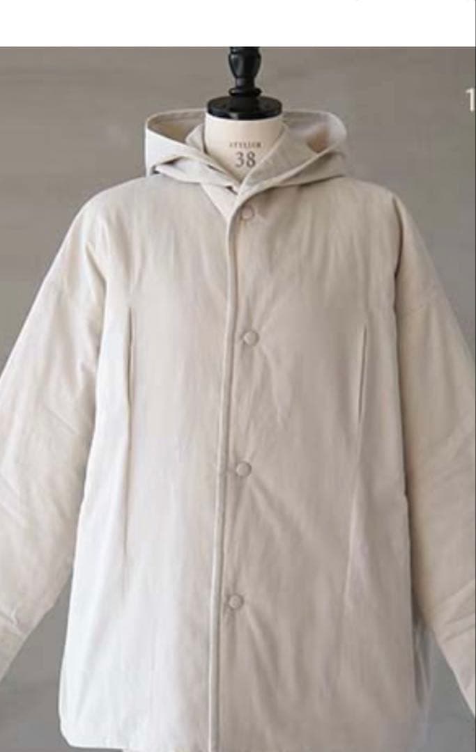 エヴァムエヴァpadding hooded coat パディングフーディコート