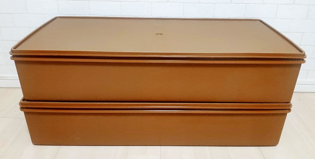 【限定価格】タッパーウェア　2個セット　ロングスーパーケース　大容量