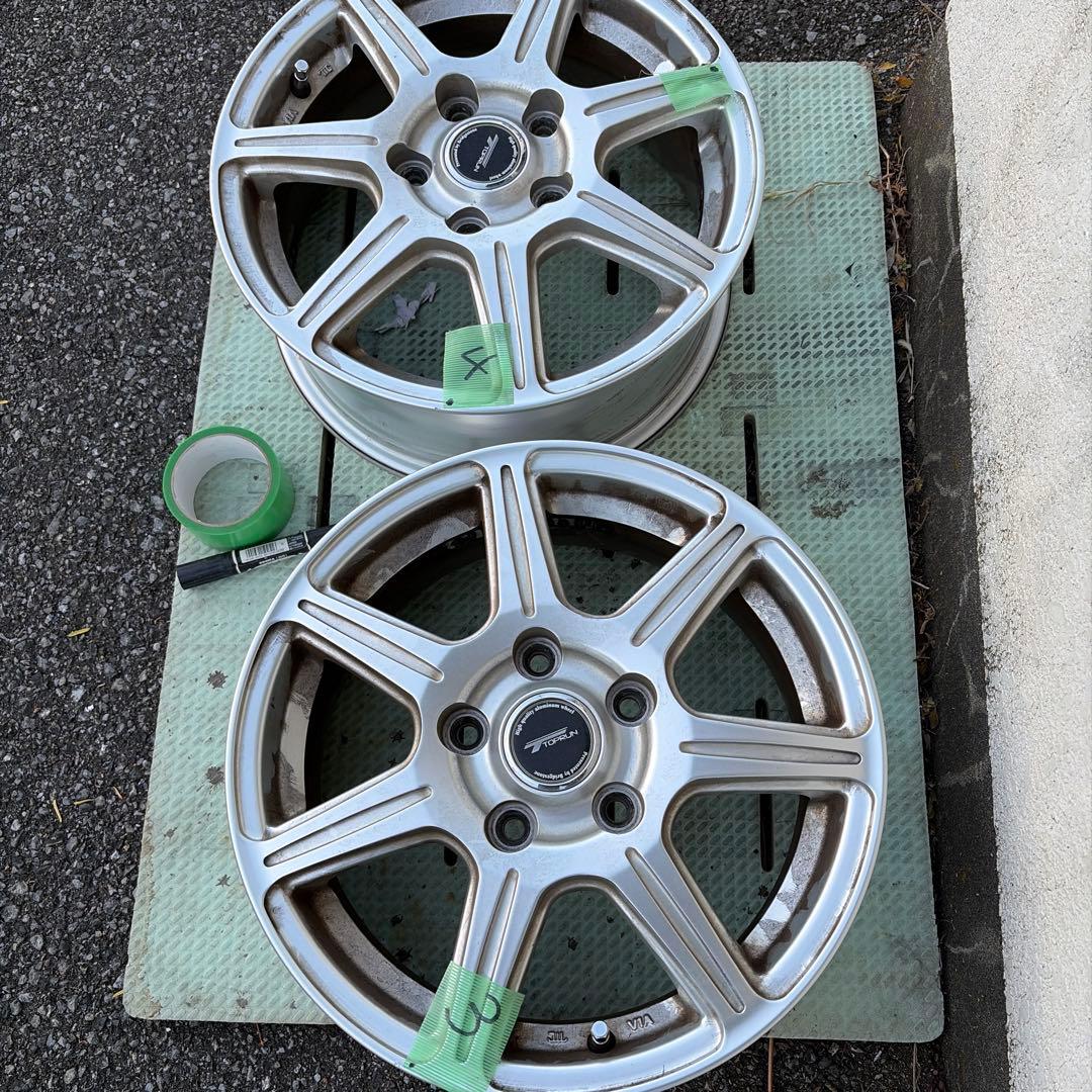 15インチ シルバーホイール 4本