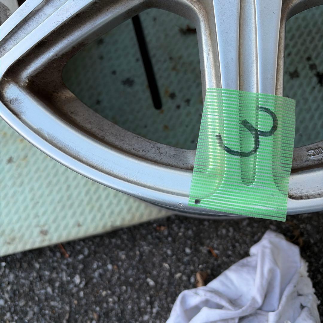 15インチ シルバーホイール 4本