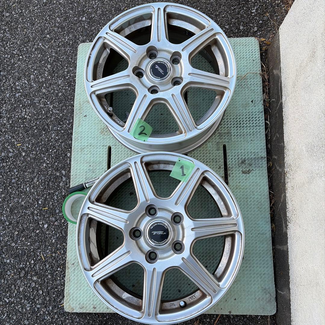 15インチ シルバーホイール 4本