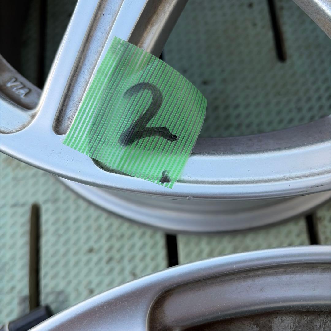 15インチ シルバーホイール 4本