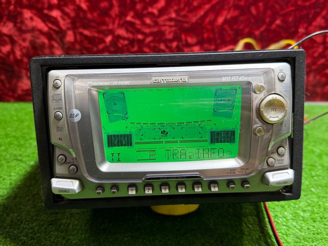 カーオーディオ Carrozzeria FH-P66MD MOS FET 45wx4