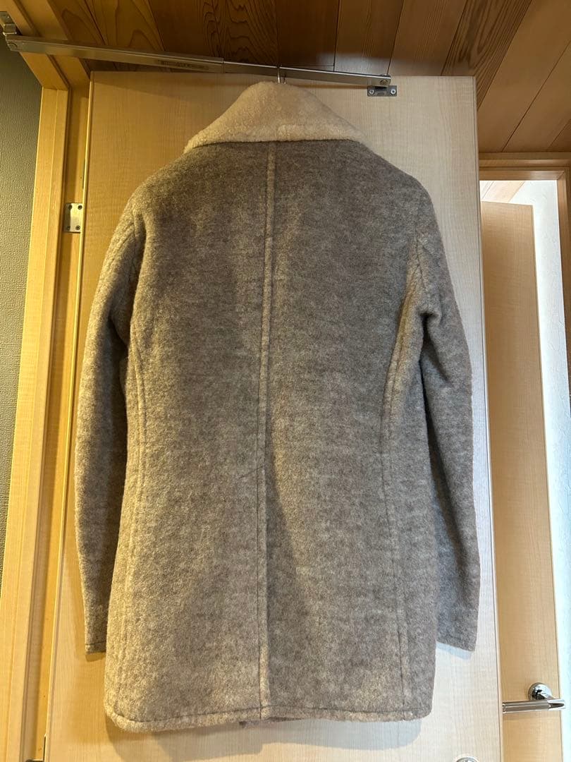 超特価 4.4万円 UNITED ARROWS ウール ムートンコート