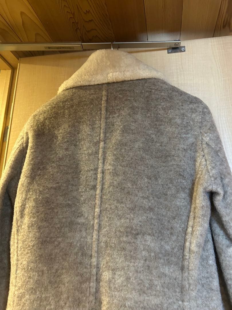 超特価 4.4万円 UNITED ARROWS ウール ムートンコート