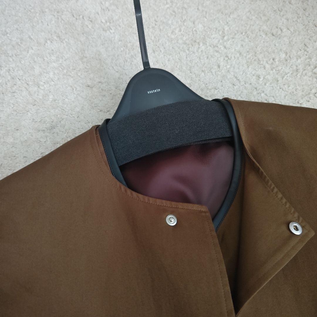 ジャケット・アウター ssstein Cotton Twill Layered Jacket