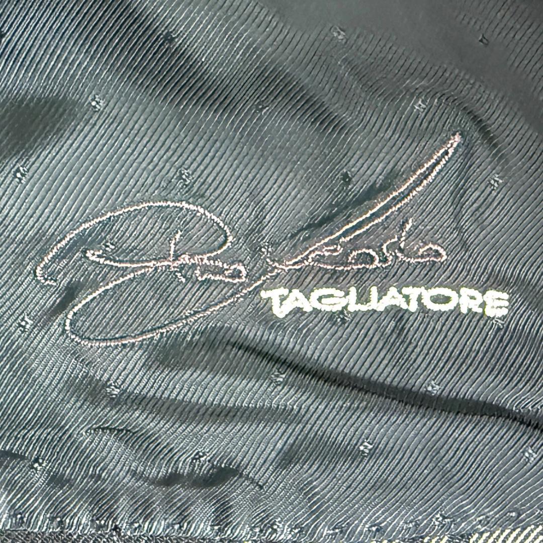 J6222 美品 タリアトーレ pino金ボタンセミツイードジャケット 茶48