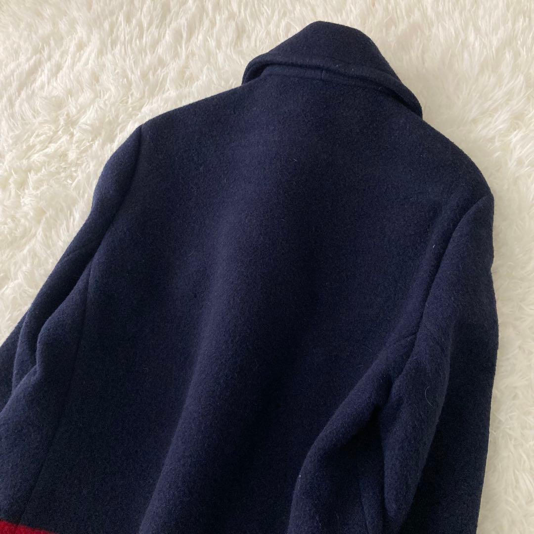 希少✨ポロラルフローレン USA製 ウール Pコート ビッグポニー 星条旗 五輪