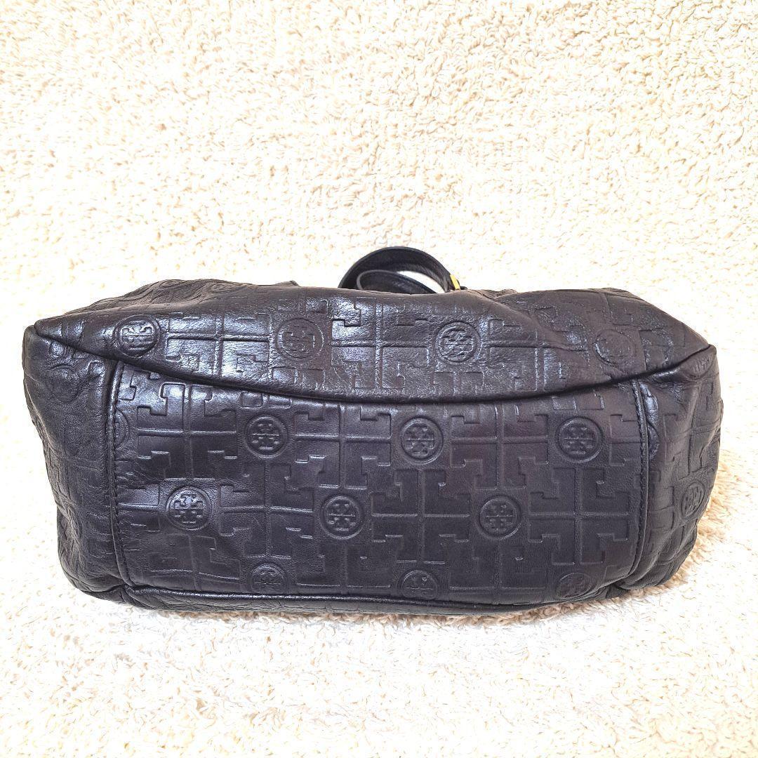 トリーバーチTory Burchトートバッグ　ハンドバッグ　レザー本革ブラック