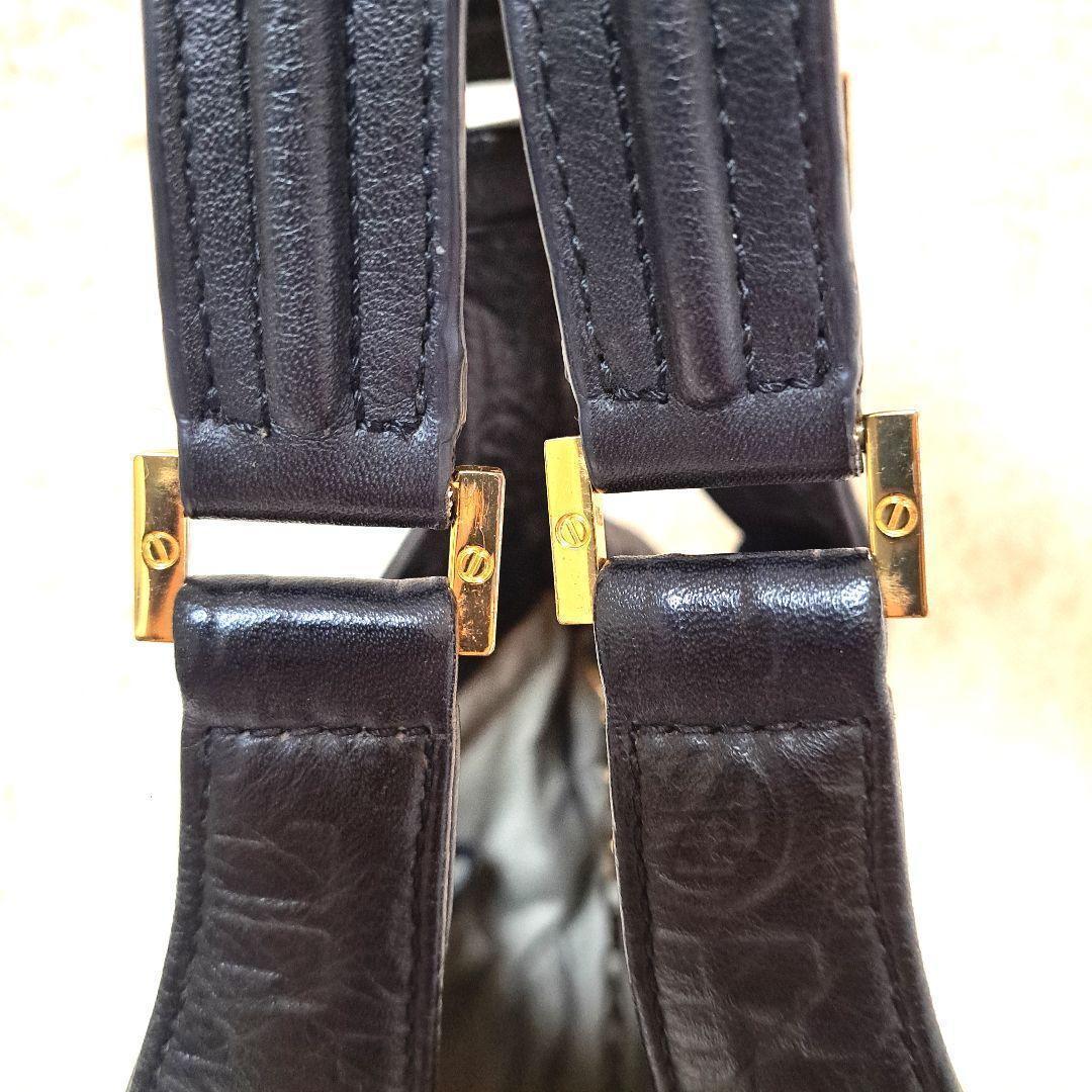 トリーバーチTory Burchトートバッグ　ハンドバッグ　レザー本革ブラック