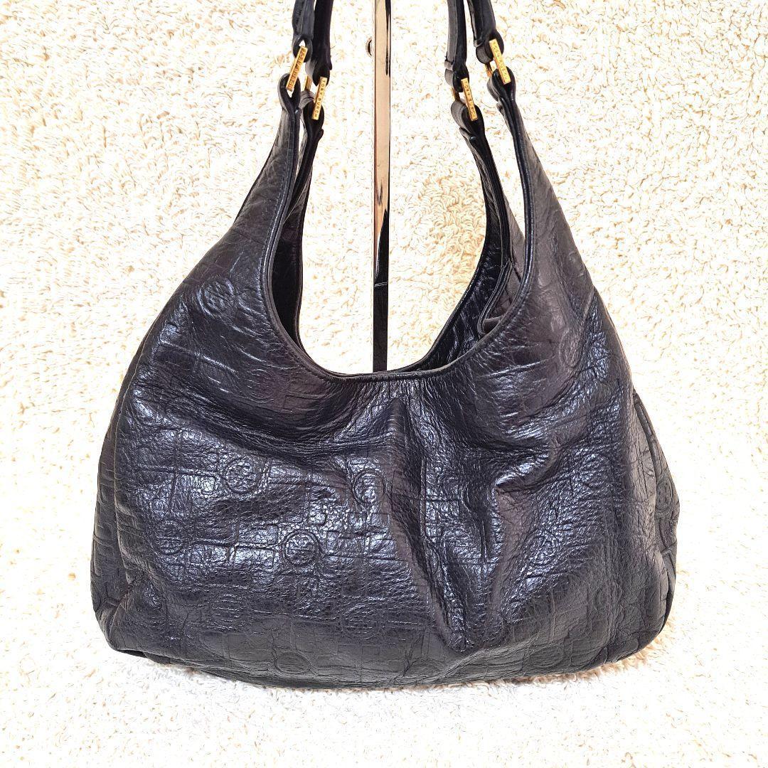 トリーバーチTory Burchトートバッグ　ハンドバッグ　レザー本革ブラック