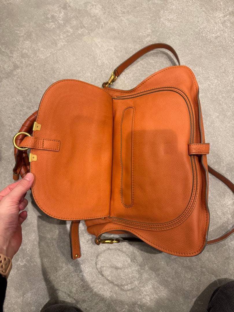 Chloe マーシー レザーバッグ