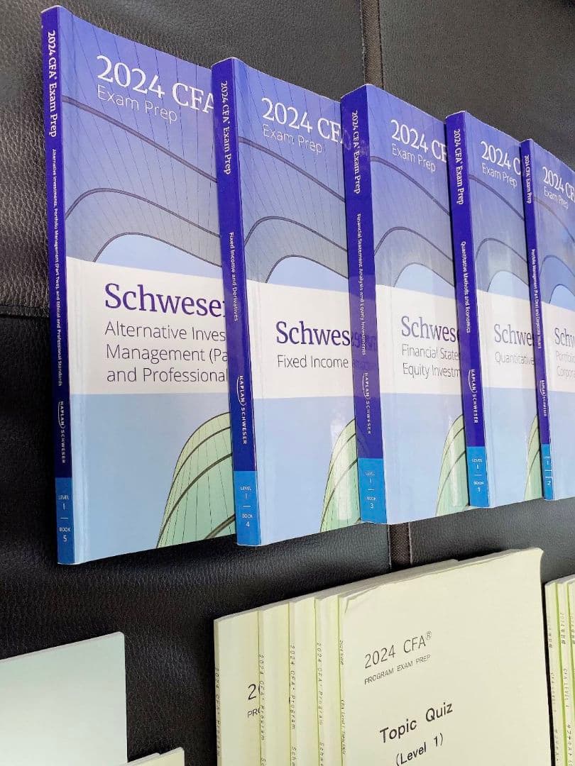 CFALevel1 2024TACサブテキストMockTopicschweser