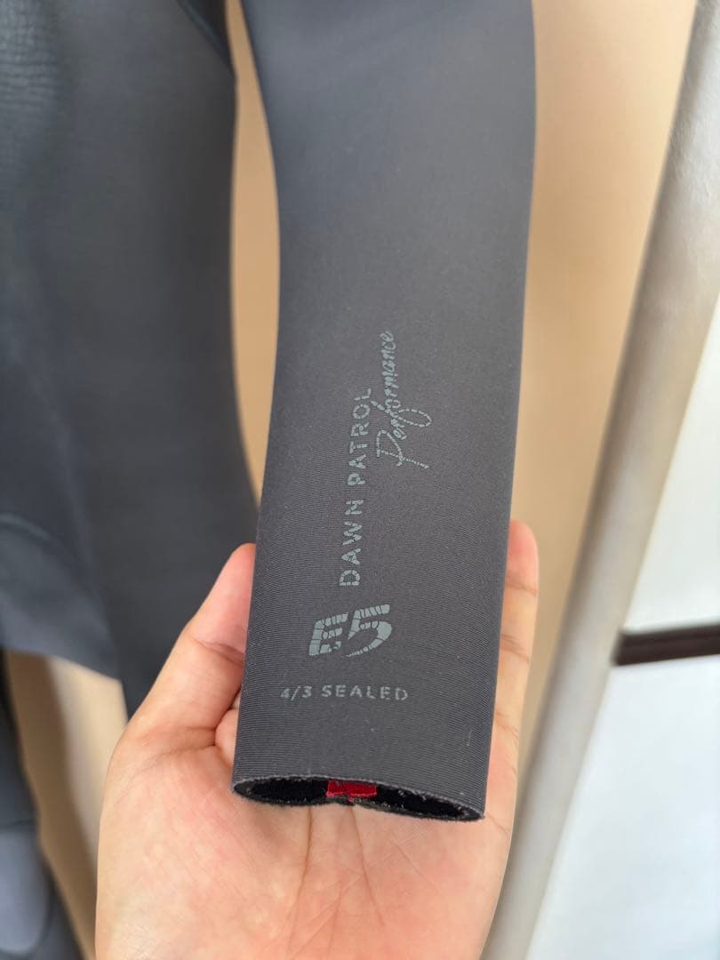 【状態良】RIP CURLウェットスーツ ジャーフル MS フロントジップ4/3