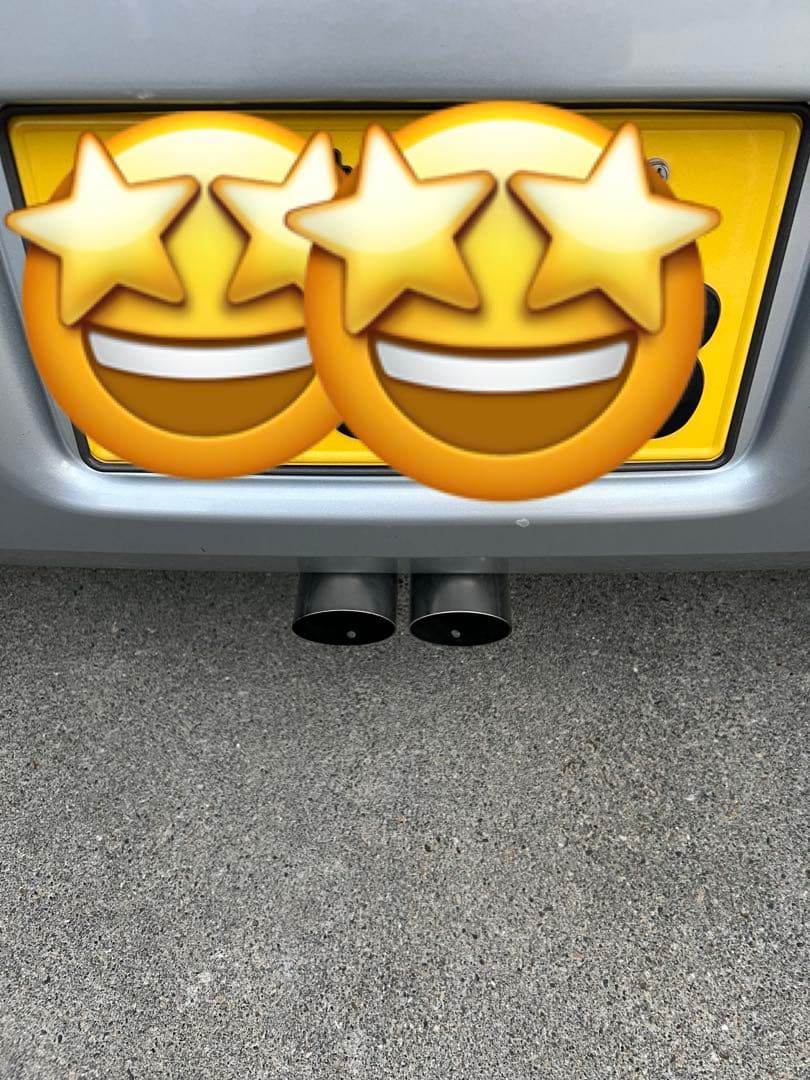 エッセ L235 ２本出し　センター出し　マフラー　デュアル