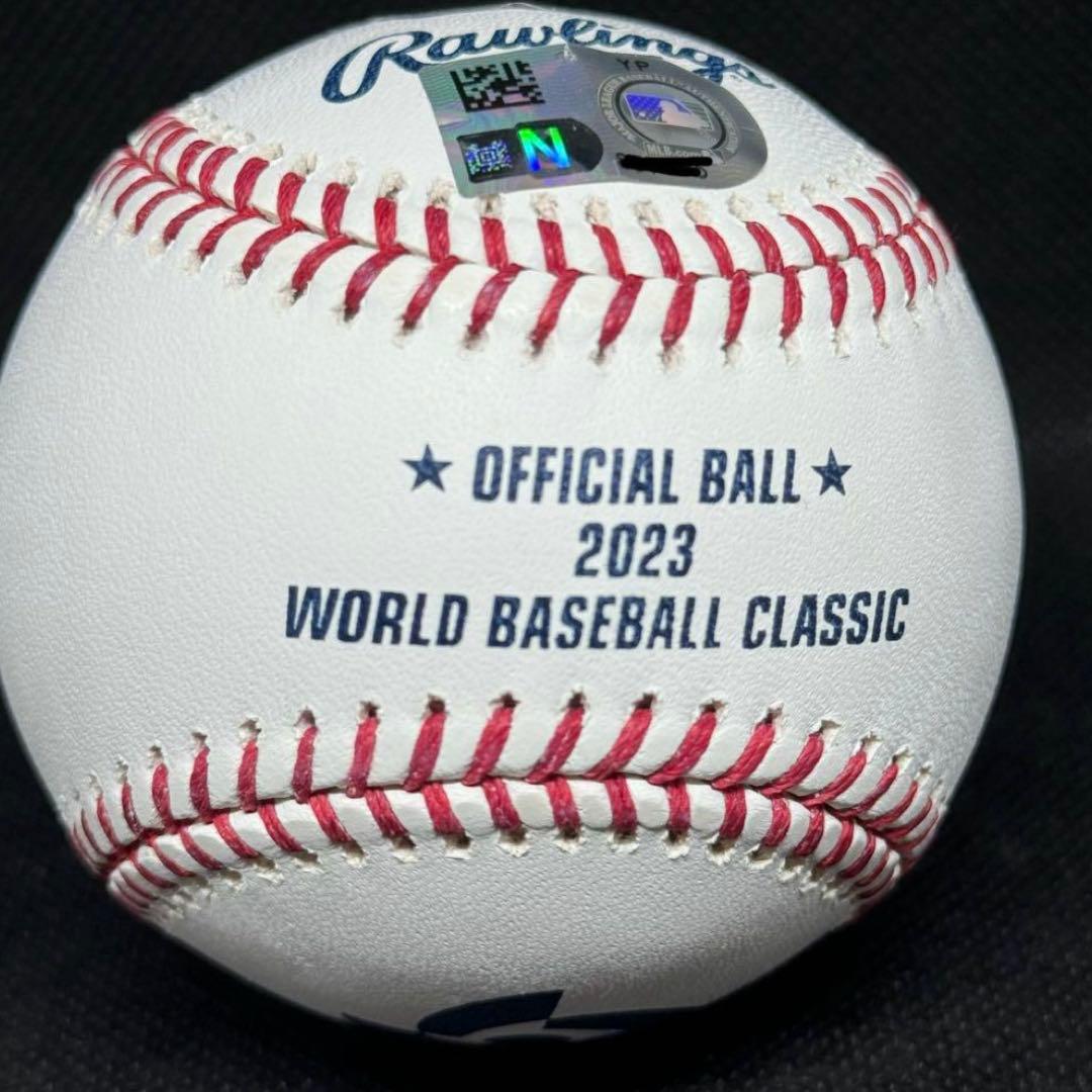 ドジャース 山本由伸 直筆サインボール WBC公式球 MLB Fanatics