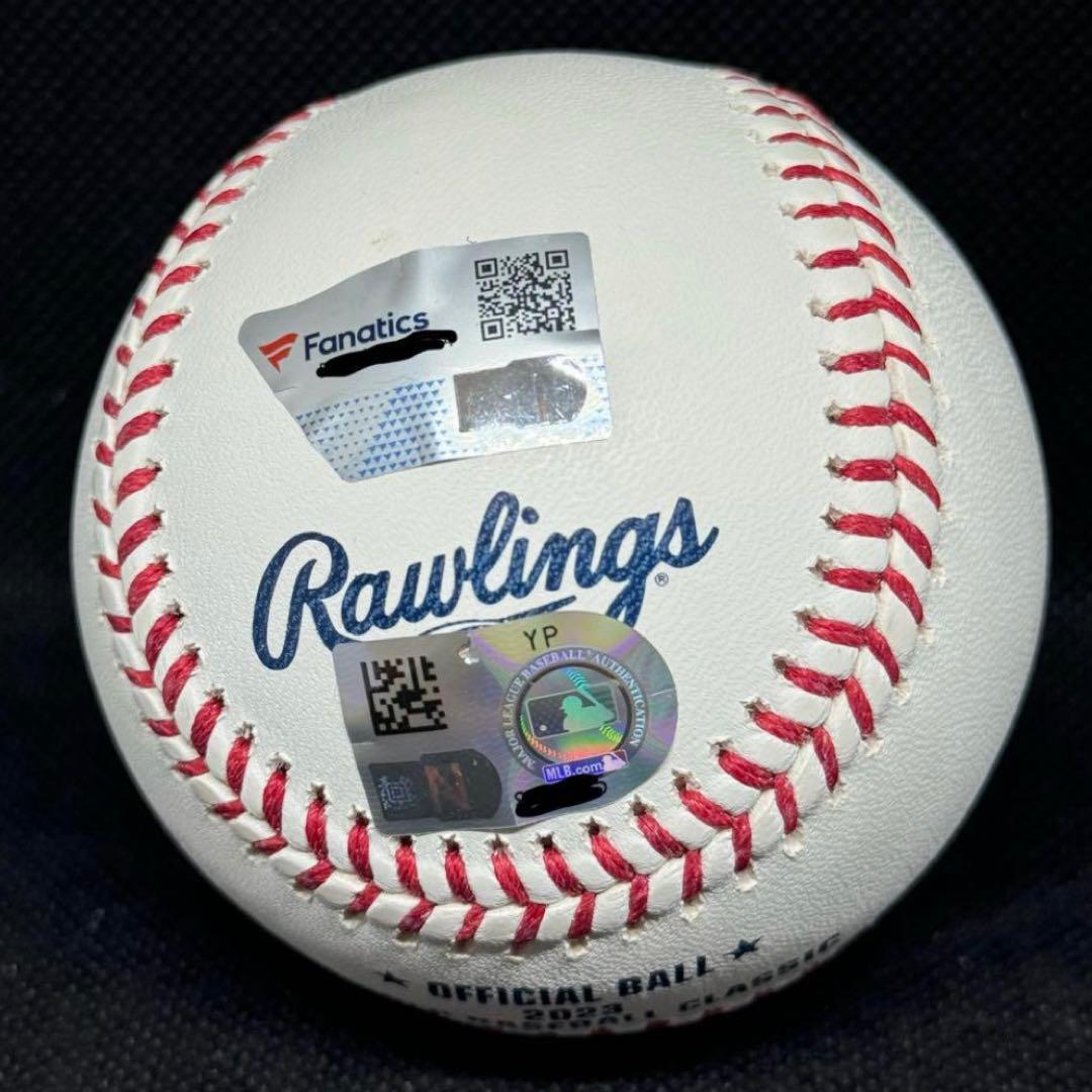 ドジャース 山本由伸 直筆サインボール WBC公式球 MLB Fanatics
