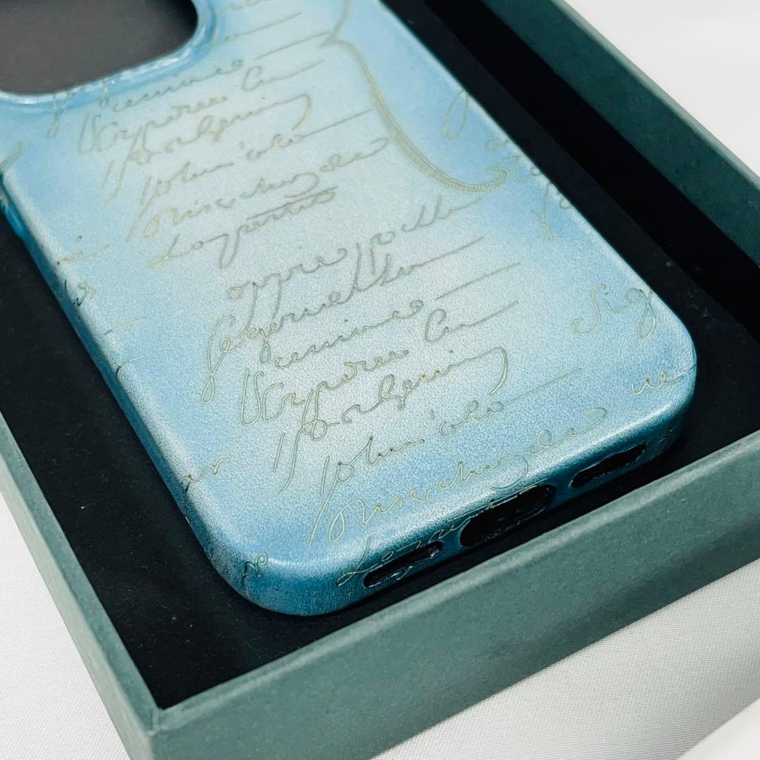 BERLUTI ベルルッティ　iPhone 15 Pro スクリットレザーケース