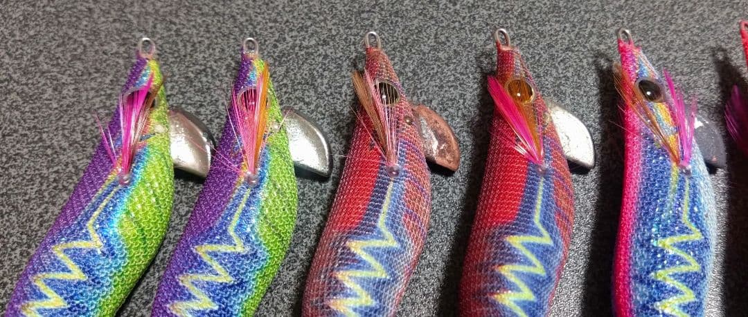 廃盤 エギ王 ライブサーチ 2.5号 中古品 10個セット 入手困難