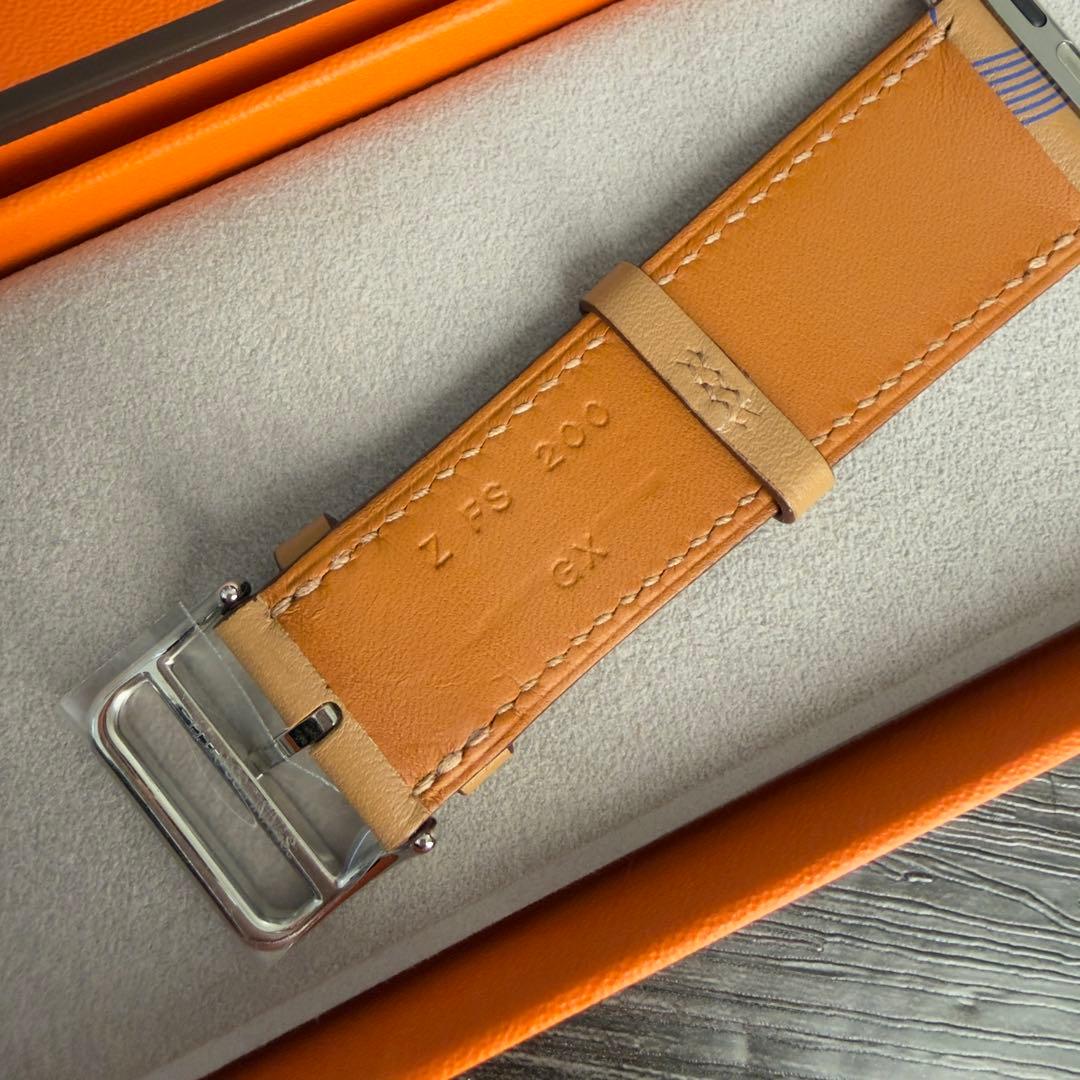 145 試着のみ　Apple Watch エルメス　サーキット　ブラウン　レザー