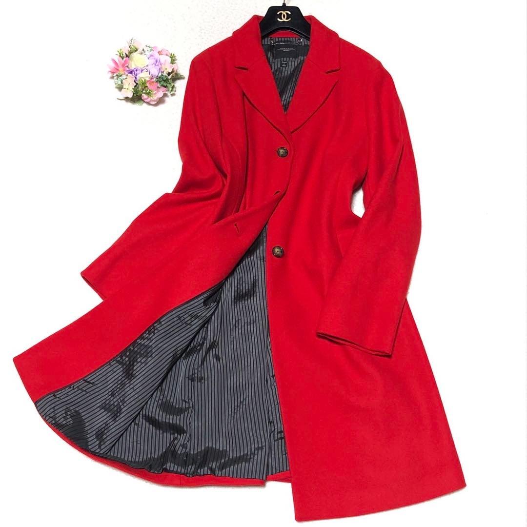 ★未使用級★希少　マックスマーラ　ロングチェスタコート　大きいサイズ48 2XL