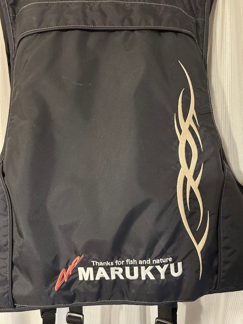MARUKYU ブラックライフジャケットつよし